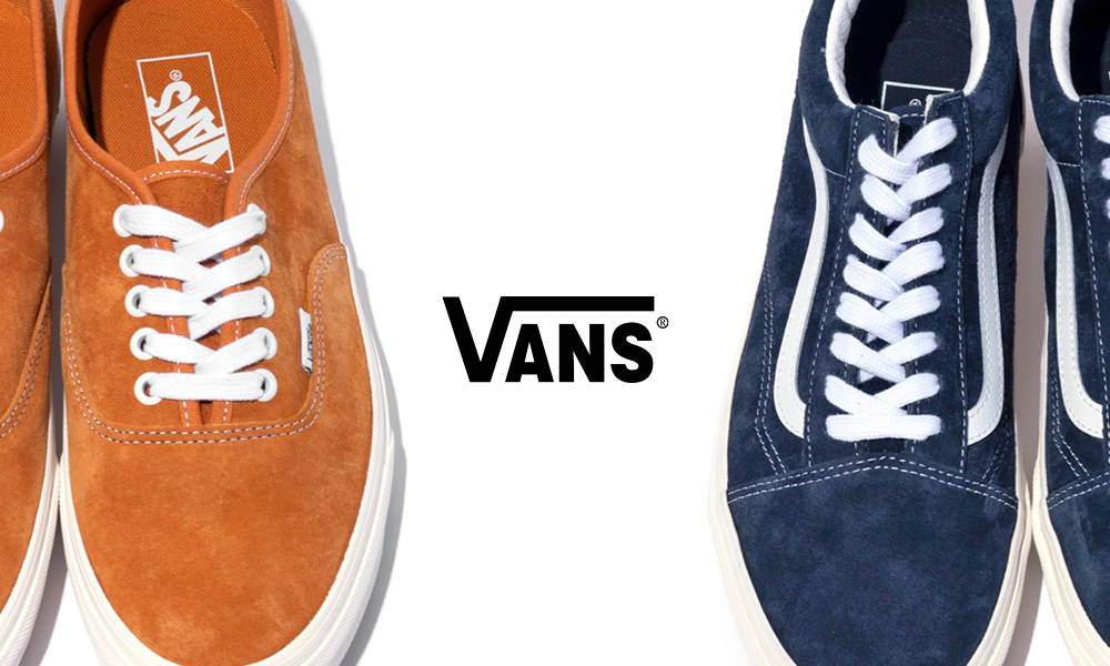 不動の人気を誇るVANSオーセンティックとオールドスクールの新商品が入荷。