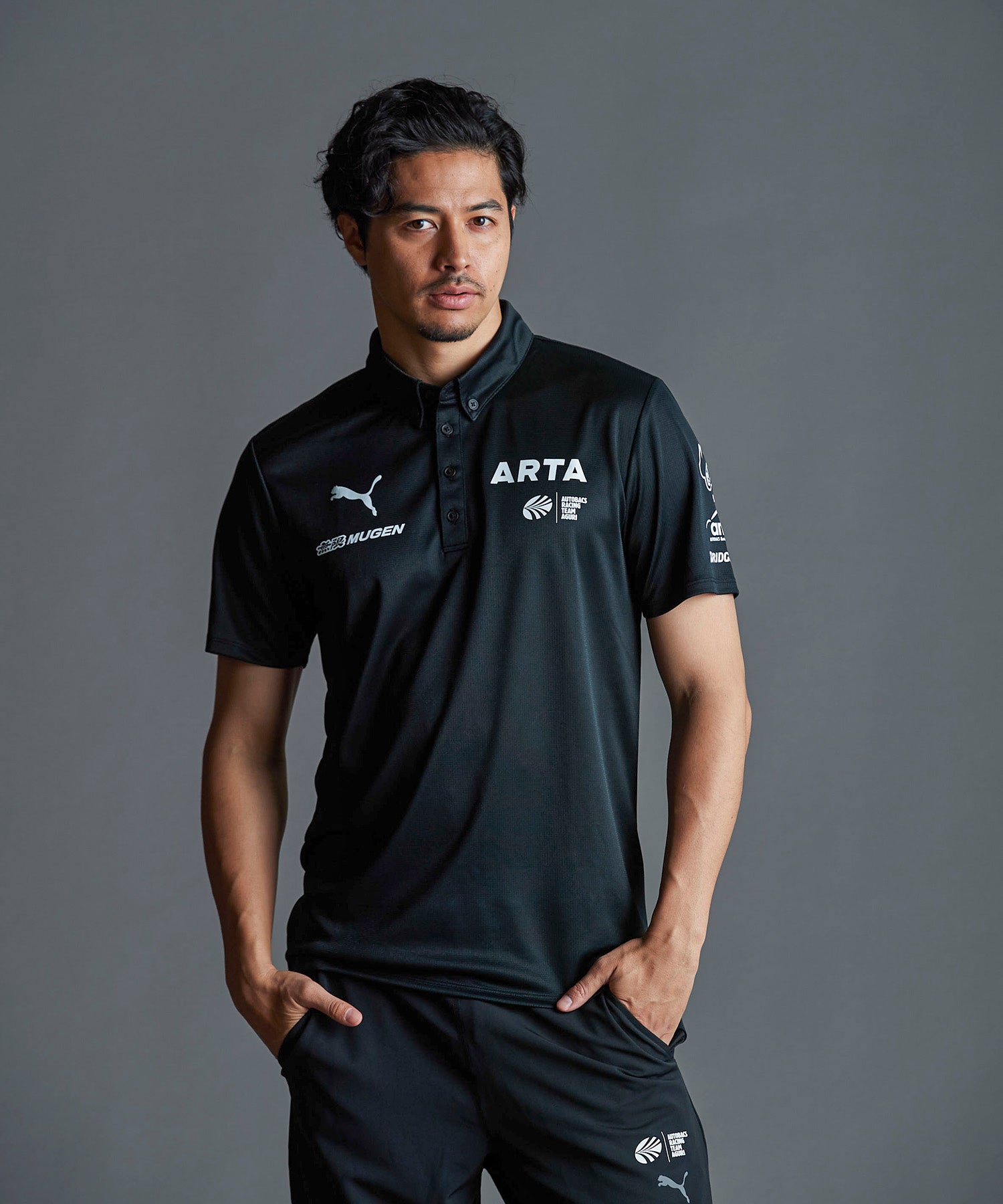 ARTA レプリカ 23 ポロシャツ（BLACK）