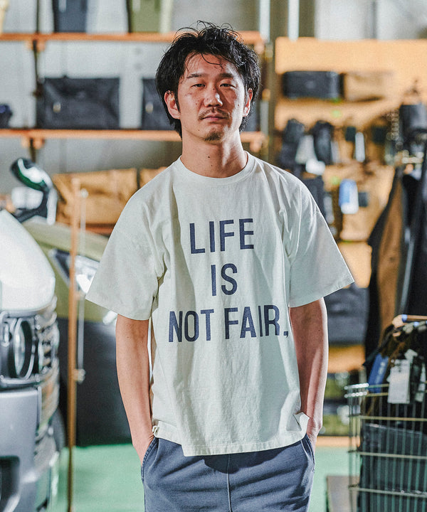 REMI RELIEF GORDON MILLER別注  LIFE IS NOT FAIR Tシャツ