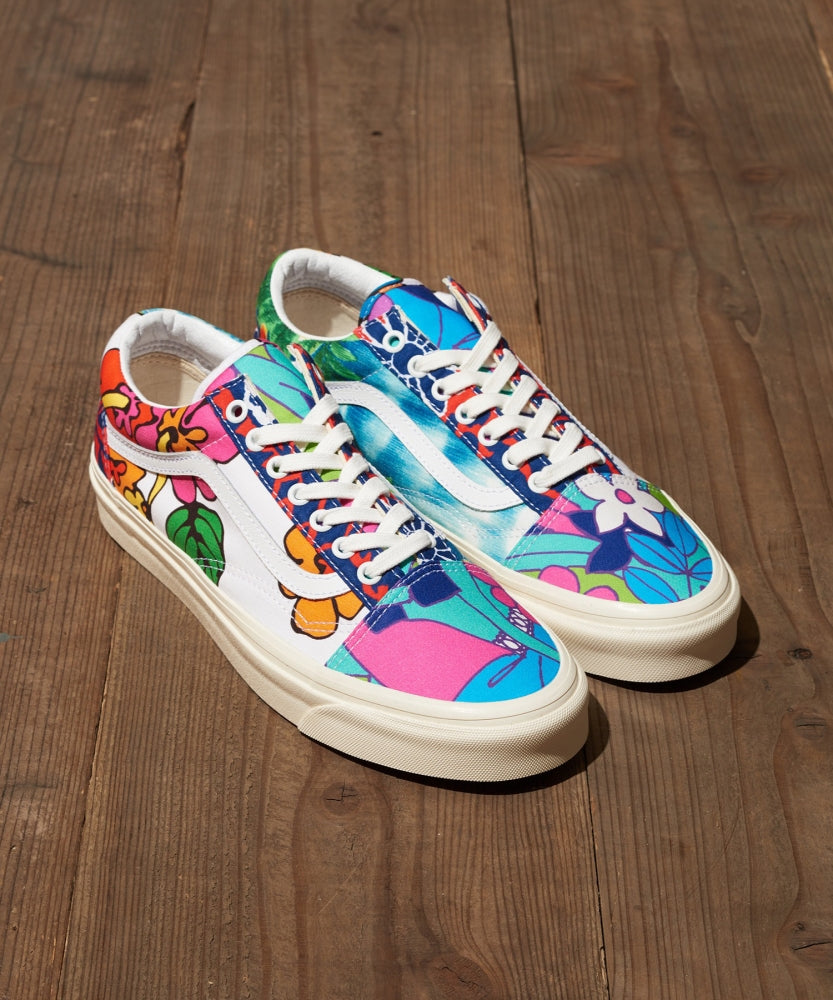 VANS オールドスクール 36 DX HOFFMAN FABRICS/FLORAL MIX