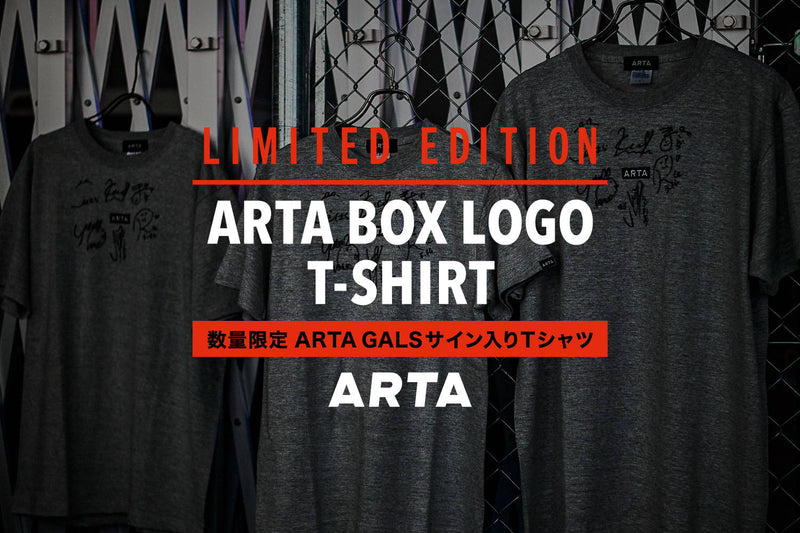 2024 ARTA GALS サイン入りTシャツ数量限定販売