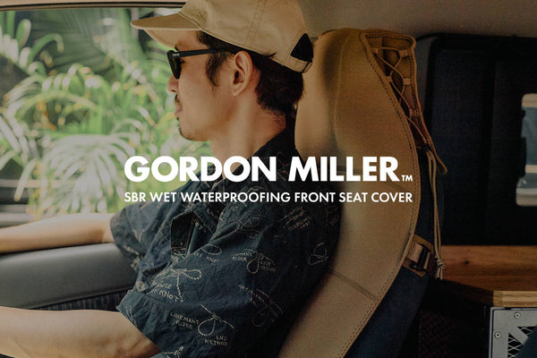 GORDON MILLER 2024 S/Sより、新素材を使用した待望の新作シートカバーが登場！