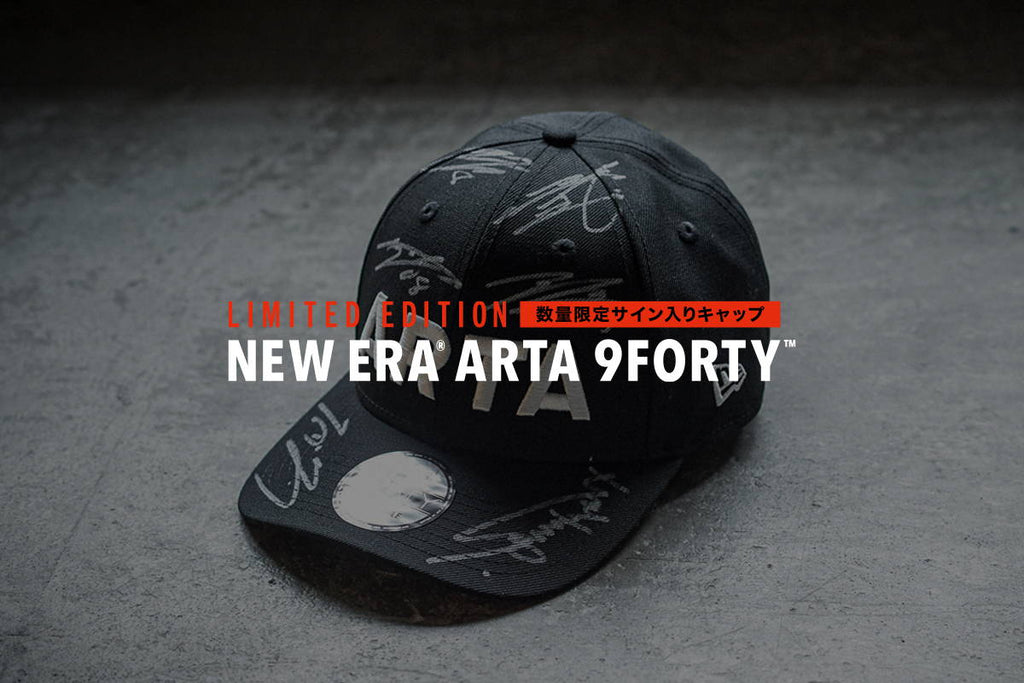 完売いたしました】サイン入りNEW ERA® ARTAキャップ数量限定販売