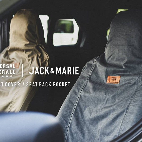 UNIVERSAL OVERALL×JACK & MARIE シートカバー