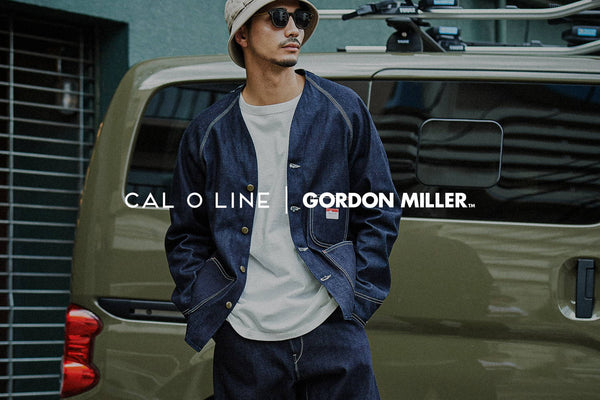 CAL O LINE × GORDON MILLER / RAW DENIM SET UP