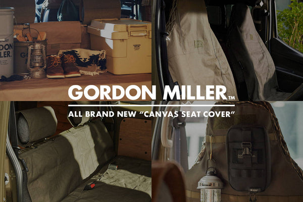 GORDON MILLER / ALL BRAND NEW “CANVAS SEAT COVER”