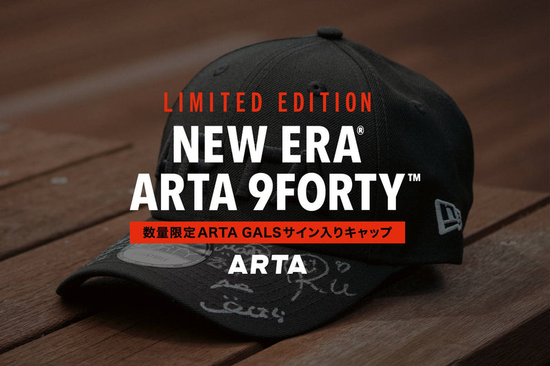 【完売いたしました】ARTA GALS サイン入りキャップ数量限定販売