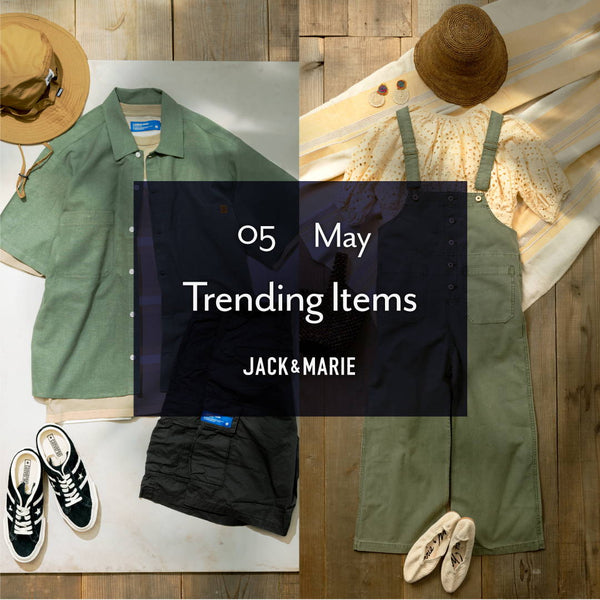 Trending Items / 湿度のある季節も快適に！機能美が詰まった夏の服。
