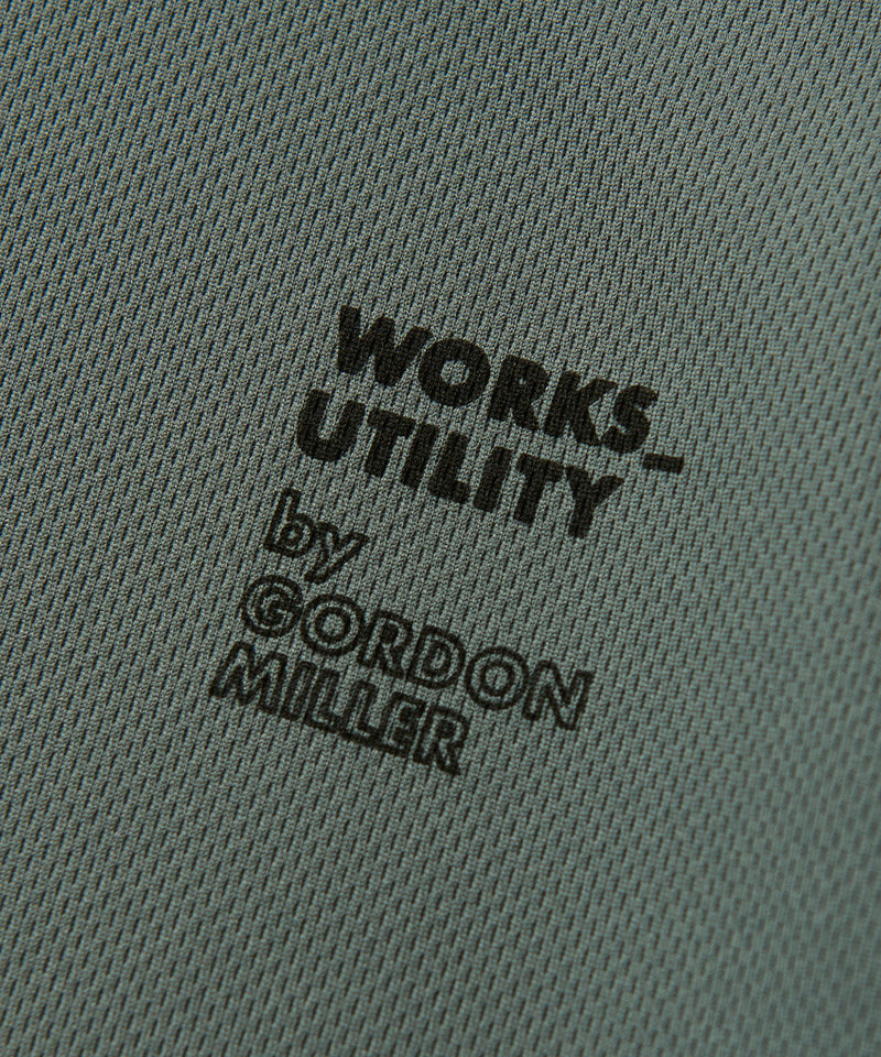 GORDON MILLER WORKS_UTILITY  ドライ S/S Tシャツ