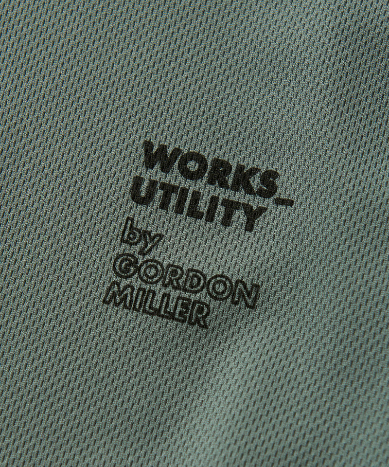 GORDON MILLER WORKS_UTILITY  ドライ L/S Tシャツ