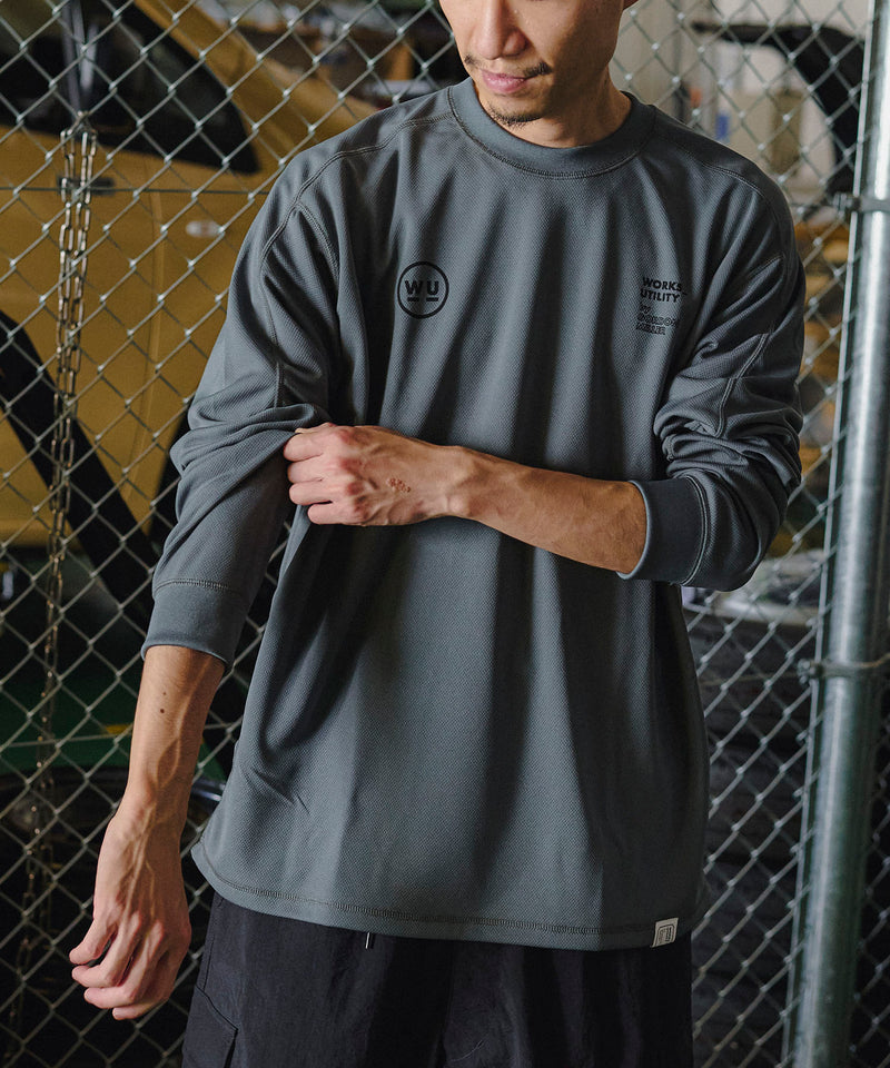 GORDON MILLER WORKS_UTILITY  ドライ L/S Tシャツ