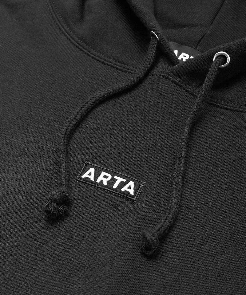 ARTA ボックス ロゴ スウェット フーディ（3Colors）