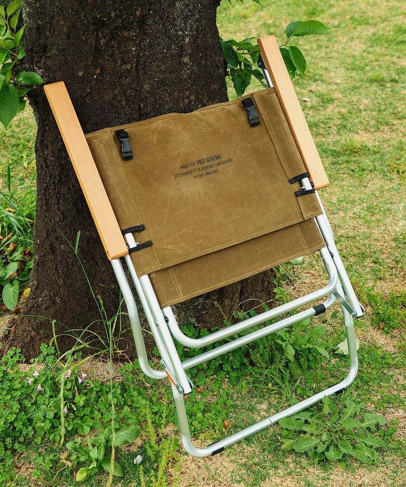 POSTGENERAL ワックスドキャンバス ローバーチェア ハイタイプ