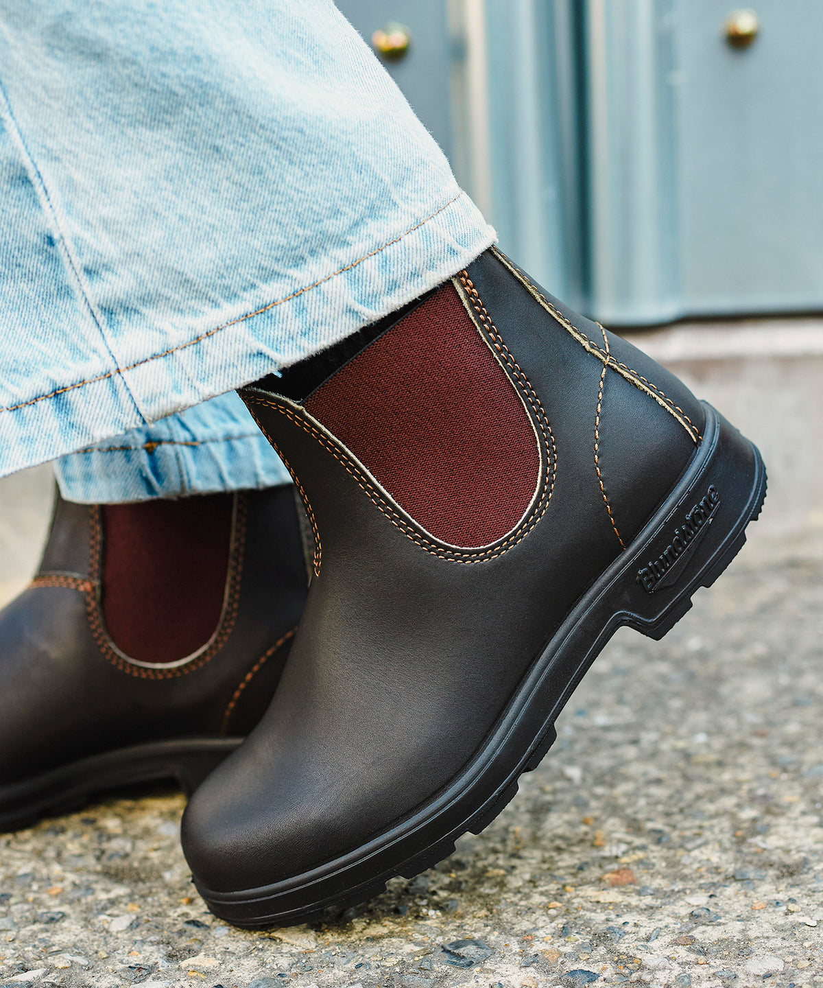 ♡美品♡ ブランドストーン　サイドゴアブーツ　BS500 ブラウン　1687 BLUNDSTONE Blundstone ブランドストーン BS500 Brown ブラウン