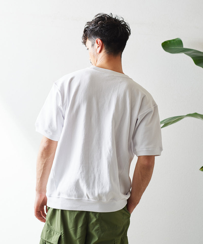 Champion REVERSE WEAVE® ハーフスリーブ スウェットシャツ C3-X012