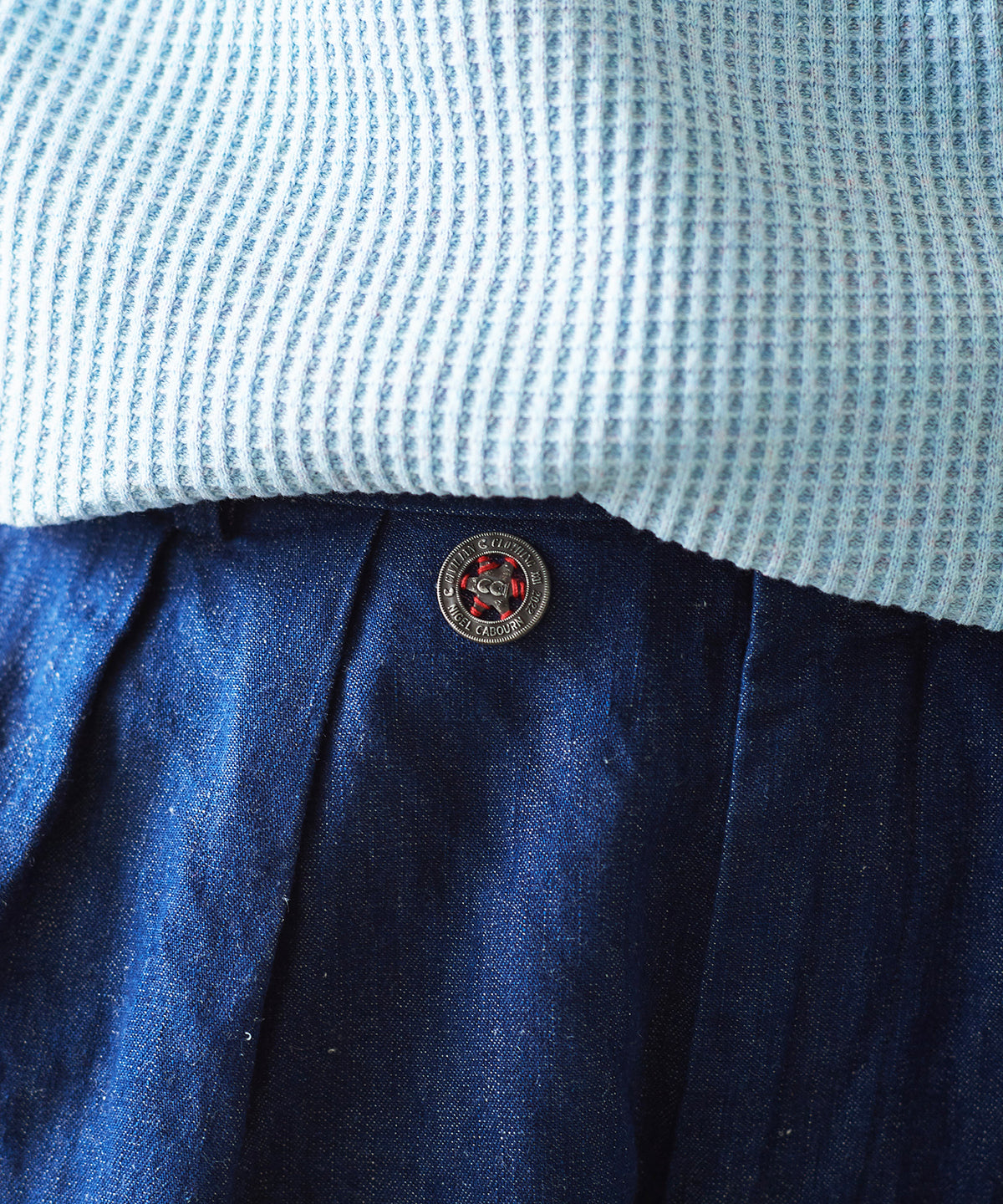 セール】Nigel Cabourn CC22 2TACK PANT COTTON LINEN DENIM