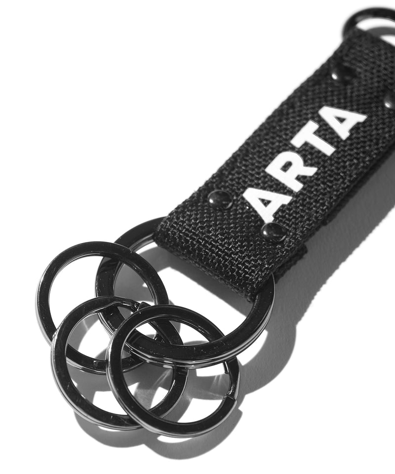 ARTA キーリングホルダー（BLACK）