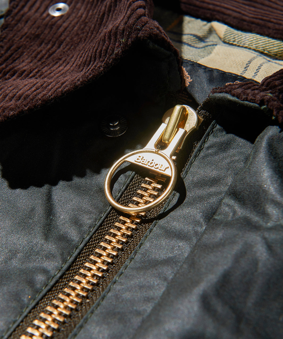 Barbour オーバーサイズ ワックス バーレー