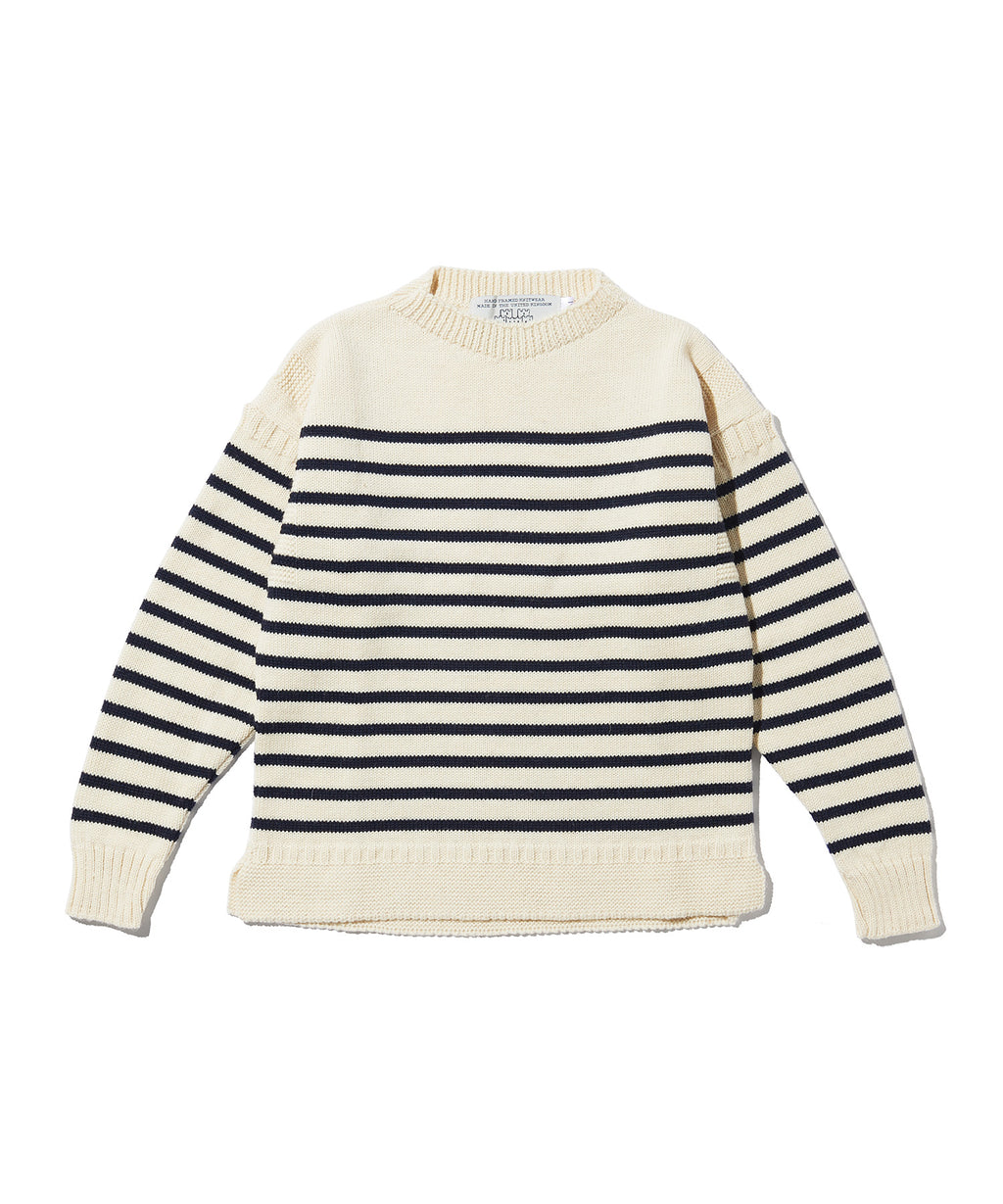 OLDDERBY KNITWEAR ストライプ プルオーバー