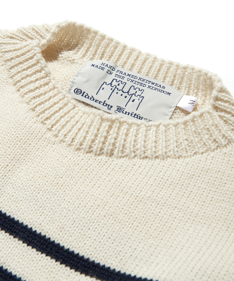 OLDDERBY KNITWEAR ストライプ プルオーバー