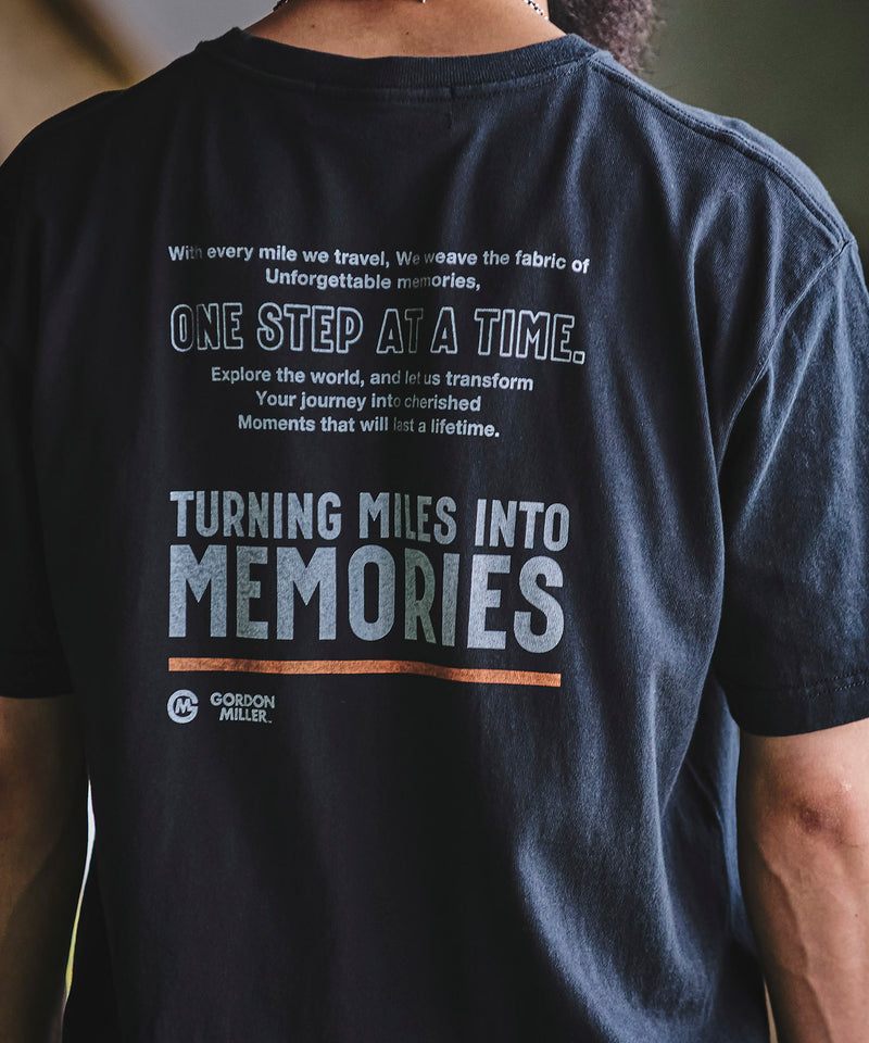GORDON MILLER TURNING MILES Tシャツ