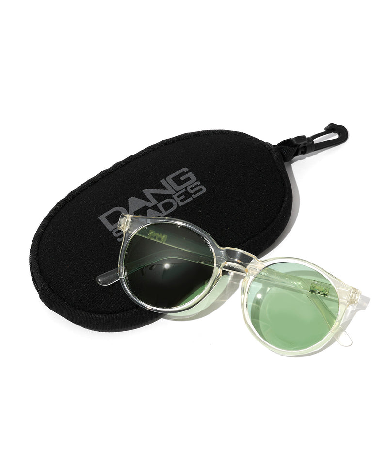 DANG SHADES ATZ Crystal Clear x Opal Green Polarized