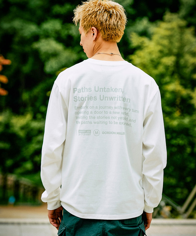 GORDON MILLER PathsU L/S Tシャツ