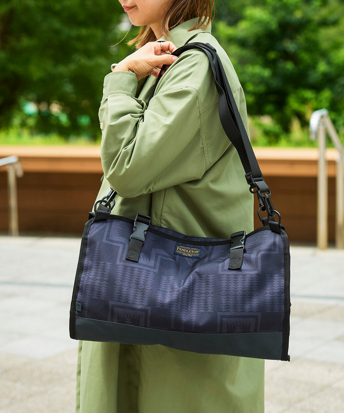 GORDON MILLER×PENDLETON ハンギングバッグ GORDON MILLER×PENDLETON ハンギングバッグ ラージ