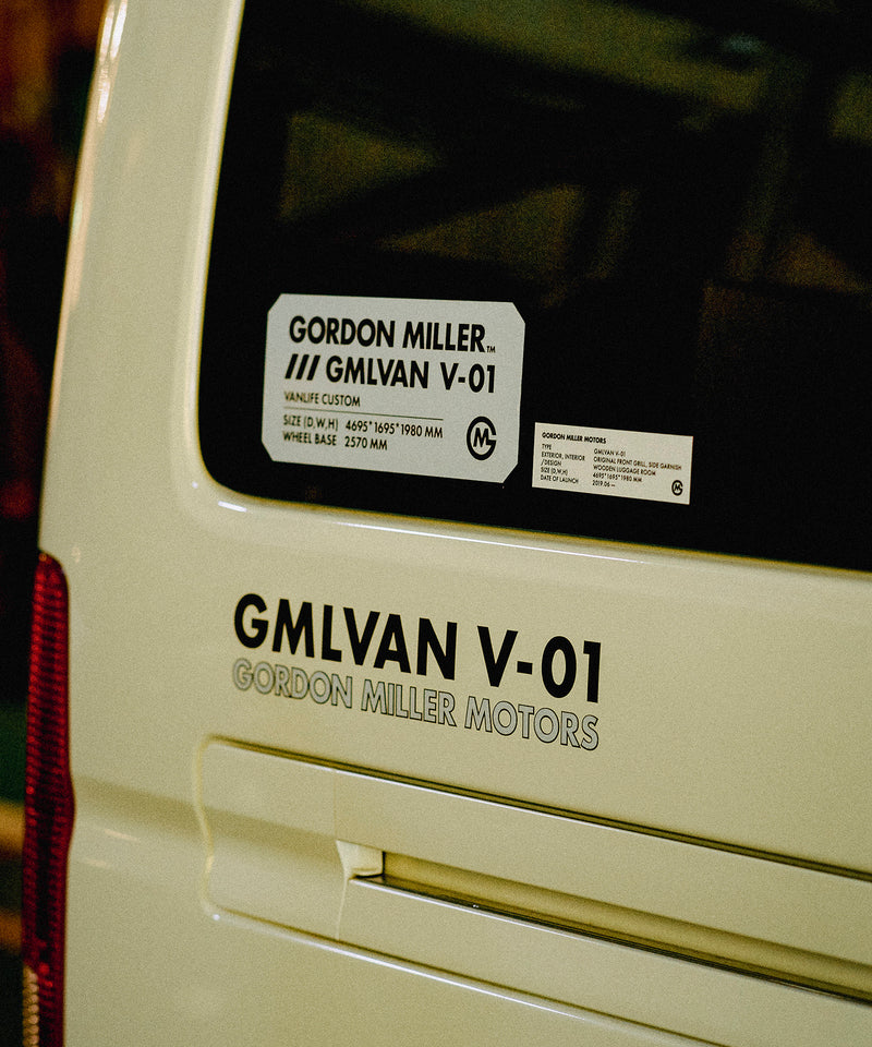 GORDON MILLER カットステッカー V-01/C-01/S-01