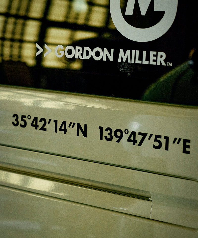 GORDON MILLER カットステッカー LAT/LONG