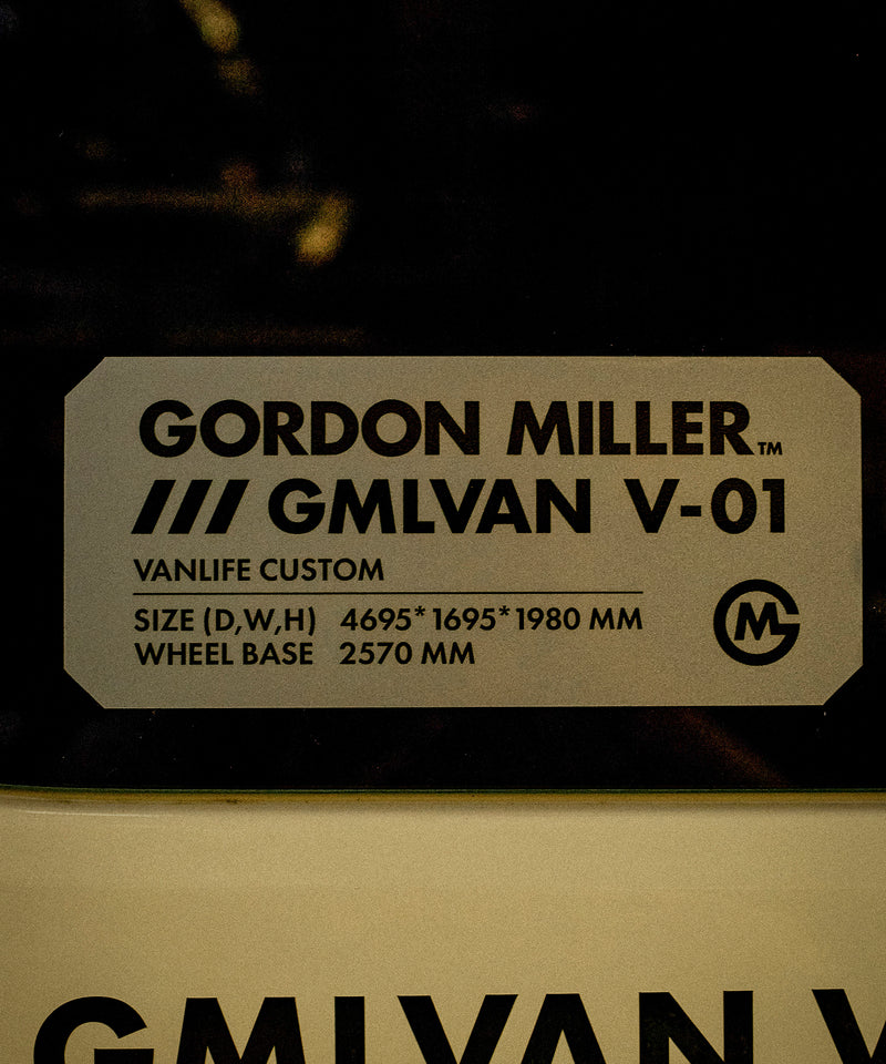 GORDON MILLER ステッカー Cメン TYPE V-01/C-01/S-01