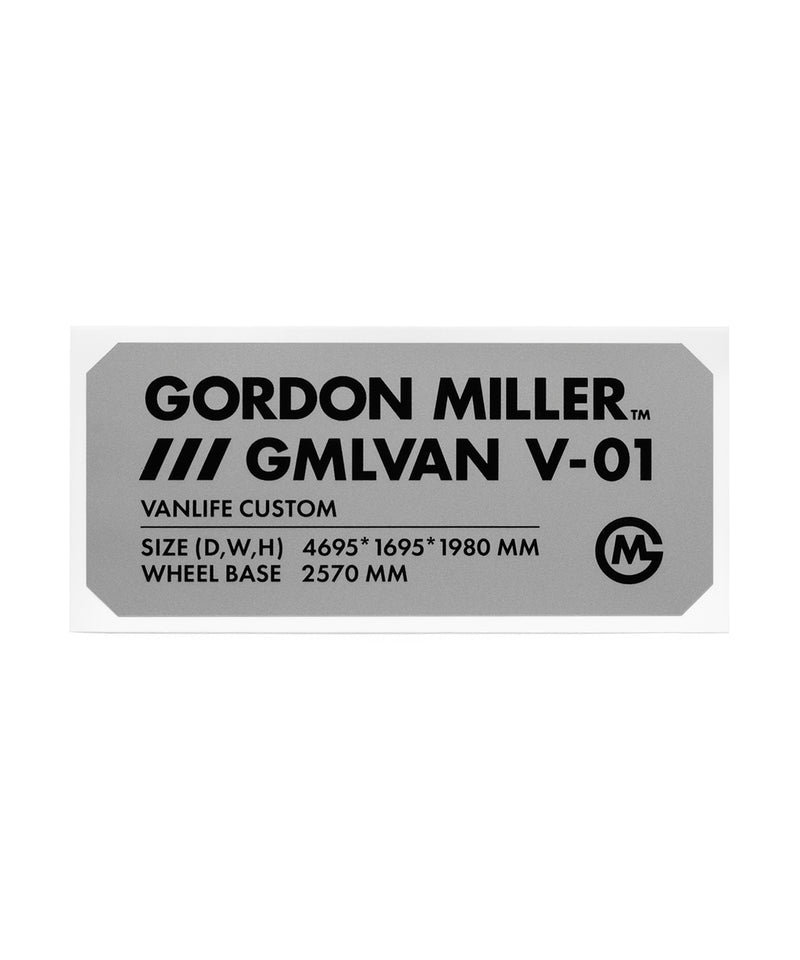 GORDON MILLER ステッカー Cメン TYPE V-01/C-01/S-01