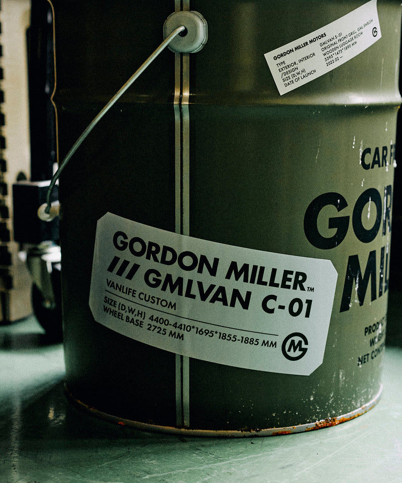 GORDON MILLER ステッカー Cメン TYPE V-01/C-01/S-01