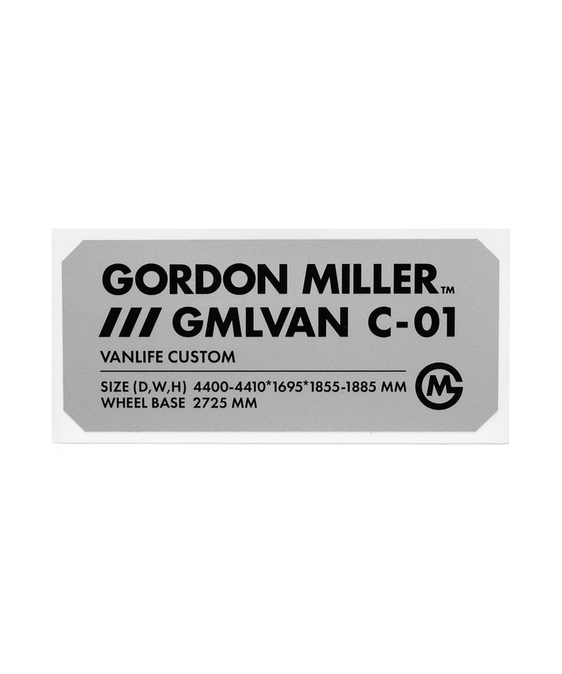 GORDON MILLER ステッカー Cメン TYPE V-01/C-01/S-01