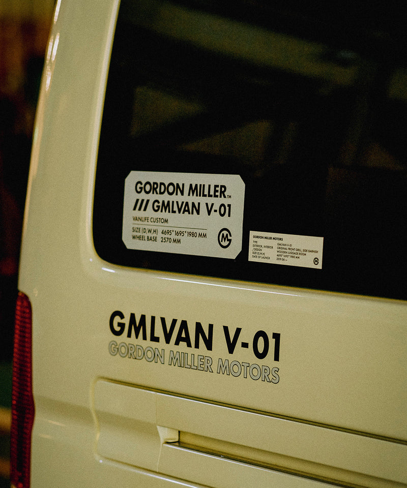 GORDON MILLER ステッカー CARD V-01/C-01/S-01