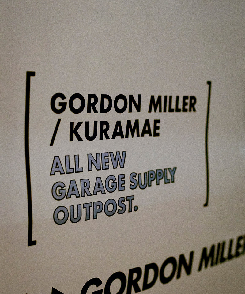 GORDON MILLER カットステッカー [KURAMAE]