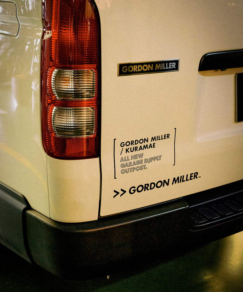 GORDON MILLER カットステッカー [KURAMAE]