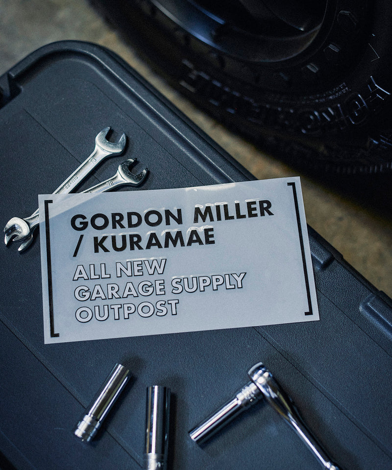 GORDON MILLER カットステッカー [KURAMAE]