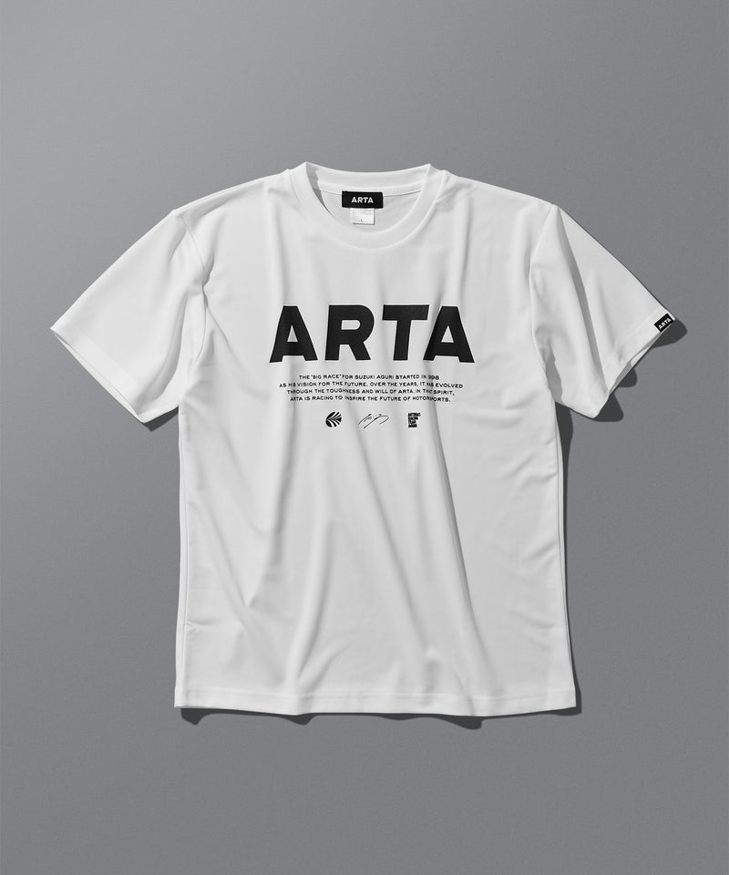 ARTA&STATEMENT ロゴ ドライ Tシャツ