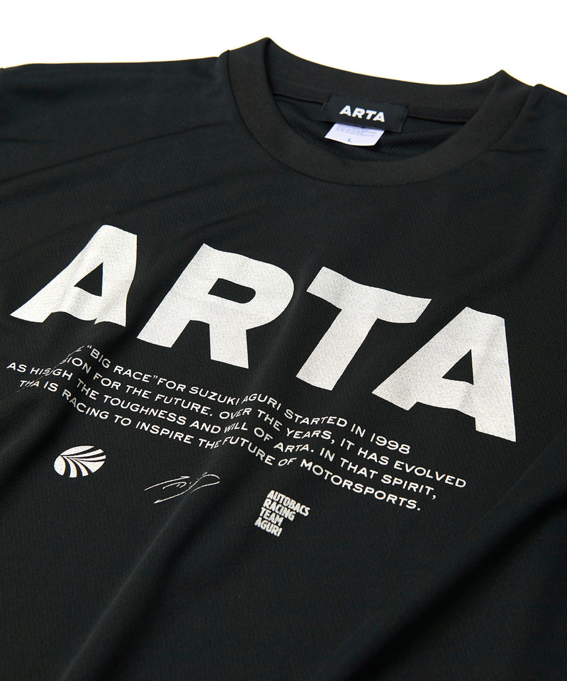 ARTA&STATEMENT ロゴ ドライ Tシャツ