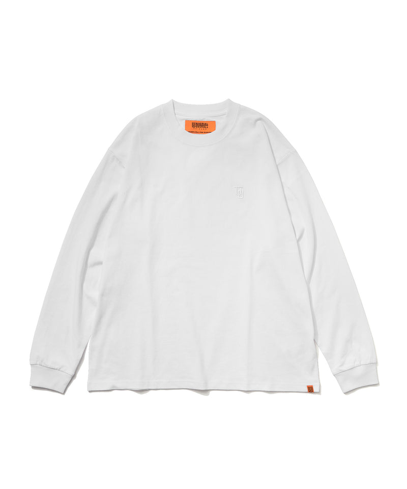 UNIVERSAL OVERALL エンブロイダリー L/S Tシャツ