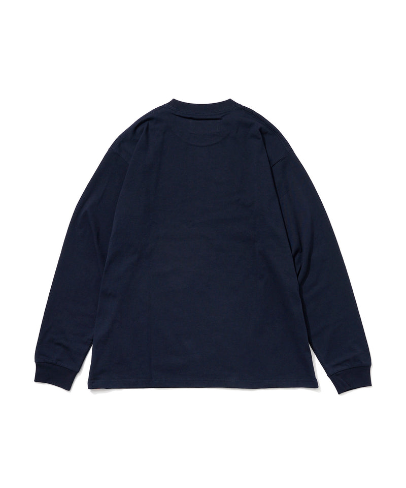 UNIVERSAL OVERALL エンブロイダリー L/S Tシャツ