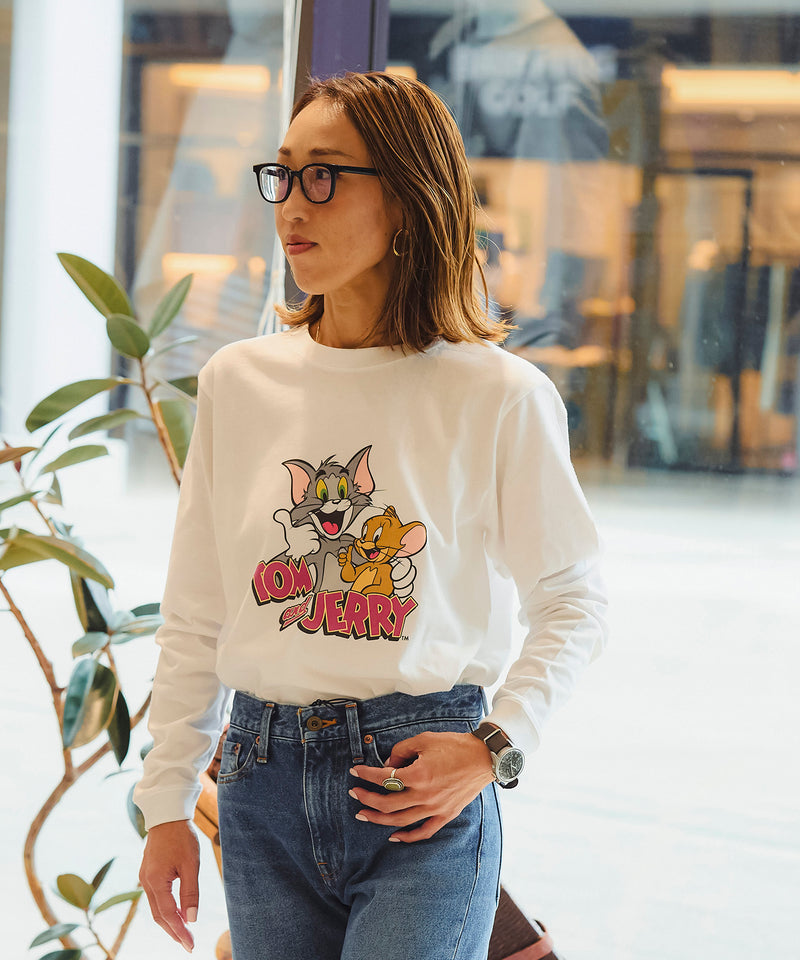 BALMYDAY'S　TOM AND JERRY L/S Tee