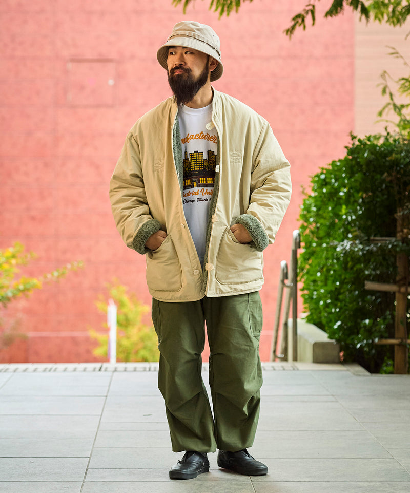 ARMYTWILL コットンナイロンリバーシブルジャケット