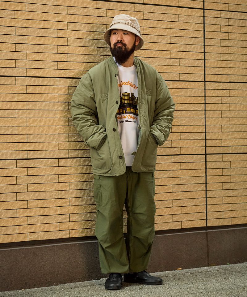 ARMYTWILL コットンナイロンリバーシブルジャケット
