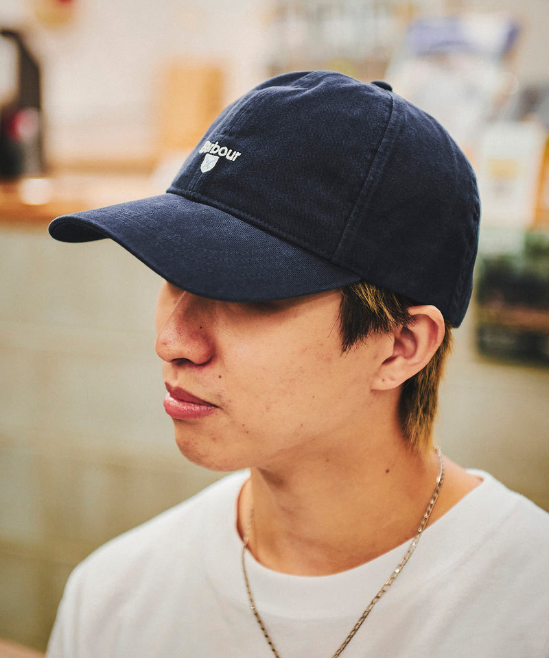 Barbour　cascade　コットン６パネル キャップ
