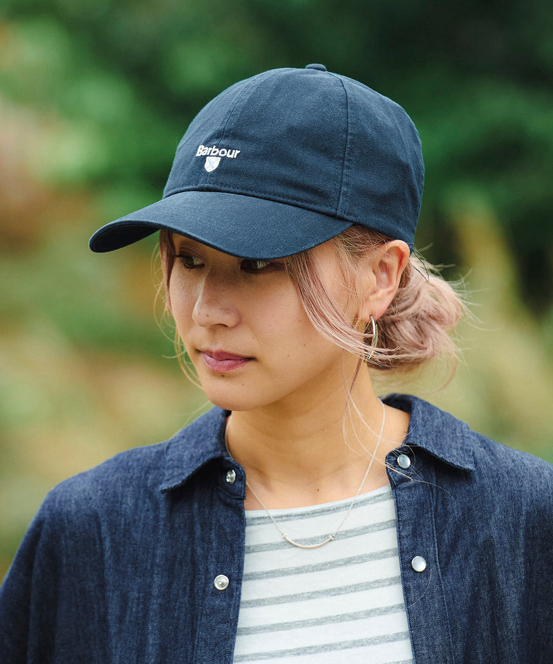 Barbour　cascade　コットン６パネル キャップ