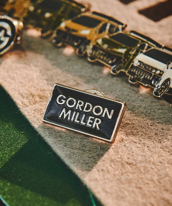 GORDON MILLER ピンズ GMLロゴ