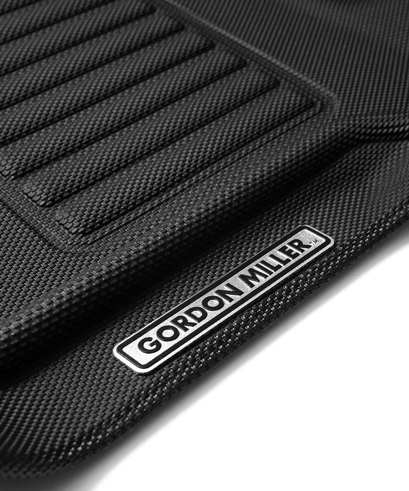 GORDON MILLER 立体ﾏｯﾄﾗﾊﾞｰｷｬﾗﾊﾞﾝ専用2前席3枚1ｾｯﾄBK