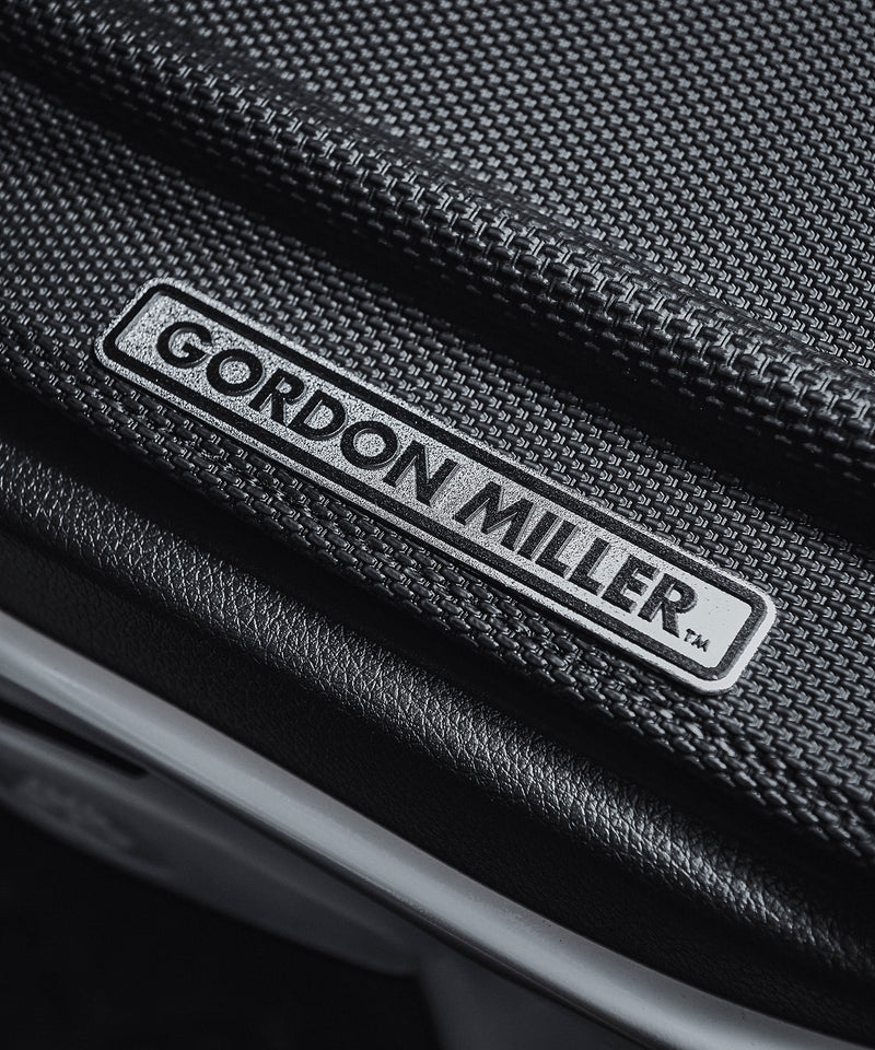 GORDON MILLER 立体ﾏｯﾄﾗﾊﾞｰｷｬﾗﾊﾞﾝ専用2前席3枚1ｾｯﾄBK